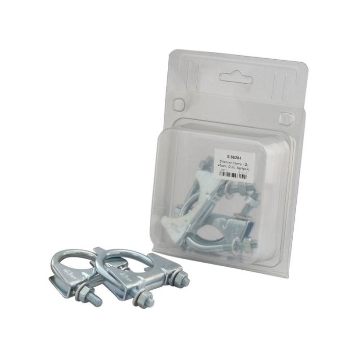 Uitlaatklem - Ø: 43mm,  (1pc. Agripak)