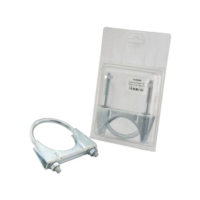 Uitlaatklem - Ø: 70mm, (1 stk. Agripak)