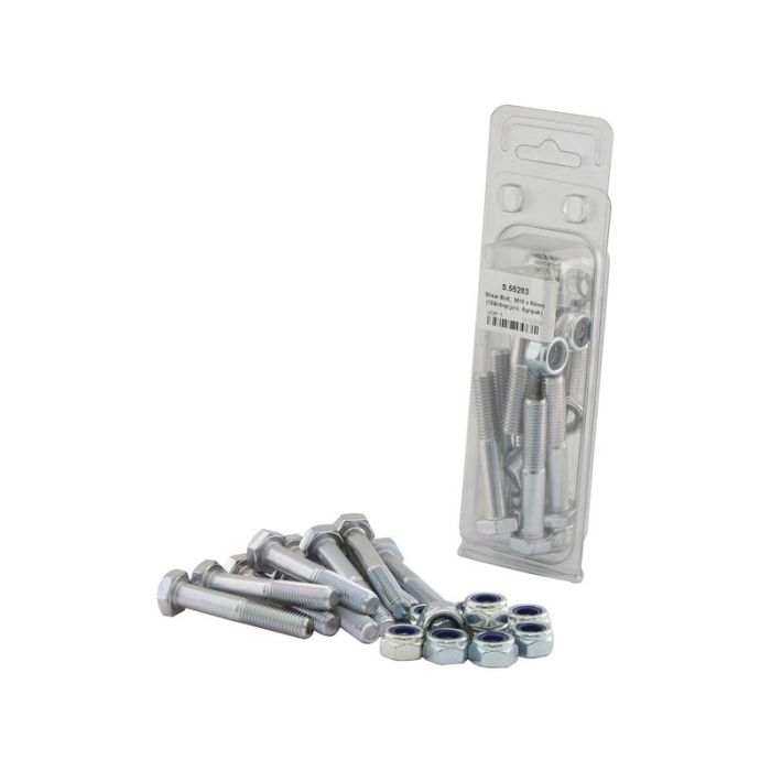Abscherschraube, Abmessung: M10x60mm, 10 Stück Agripak