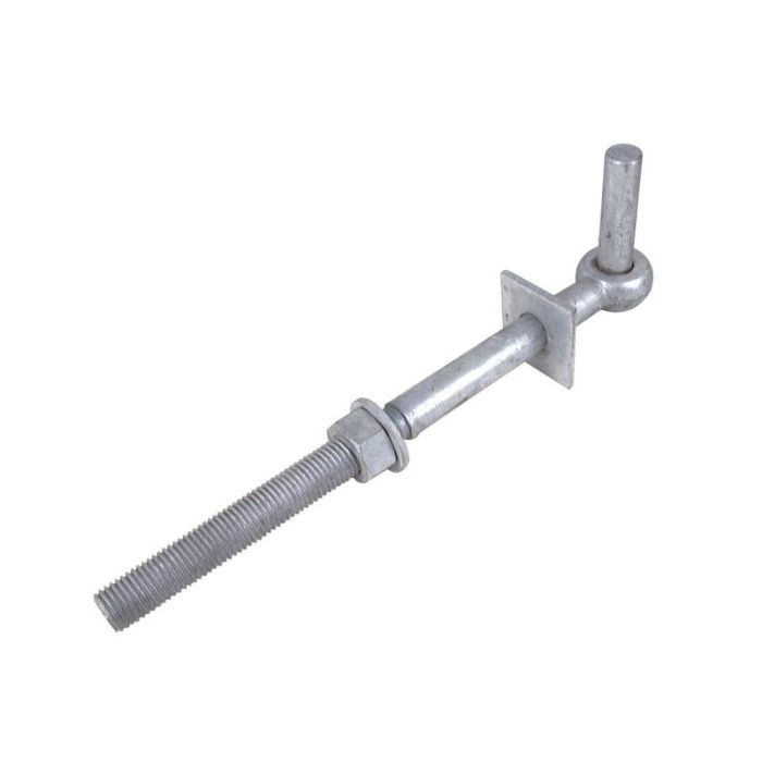 Deurbeslag - Rond Bout, Pen Ø19mm, Lengte: 330mm