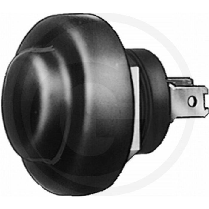 Interrupteur à bouton-poussoir Hella (bouton : noir)