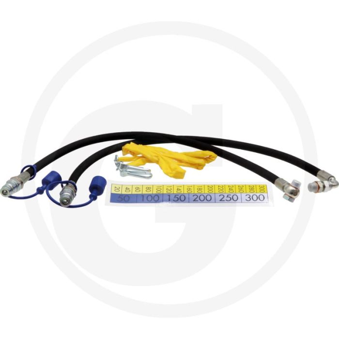 Jeu de flexibles – 990 mm en haut / 940 mm en bas avec raccord