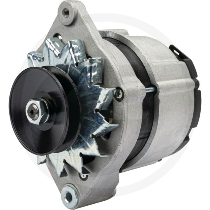 Dynamo 14 V / 65 A – Stofdicht, poelie Ø 80 mm, aansluiting B+ (M8)