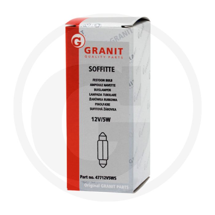 Sofitte C5W (24 volts / 5 W)
