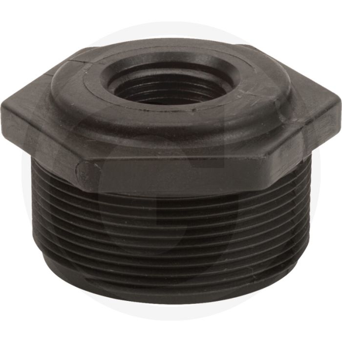 Banjo Reduziermuffe AG 2" → IG 3/4" PP, 20 bar, NPT