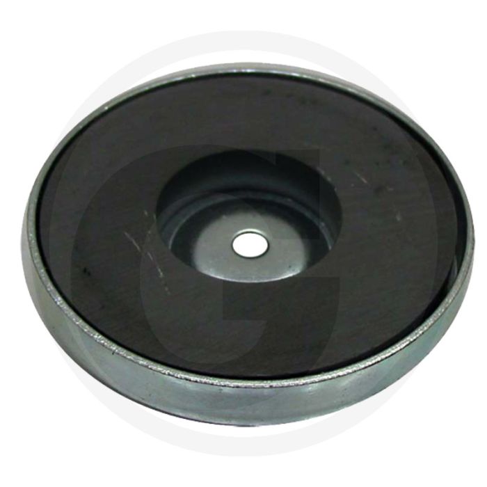 Magneet met metalen voet, Ø76 mm Magneet met metalen voet, Ø76 mm