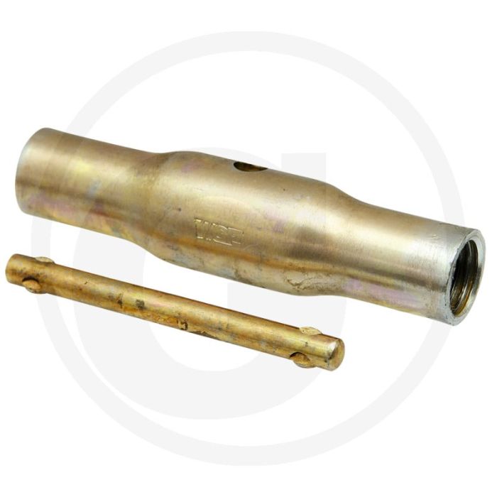 Huls M36 x 3 zonder smeernippel
