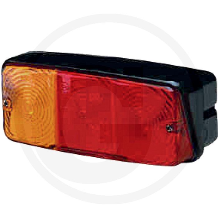 Cobo Achterlicht links 12V rechthoekig Cobo Achterlicht links 12V rechthoekig