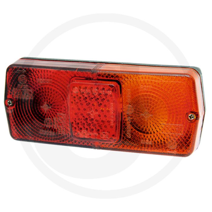Cobo Achterlicht rechts 12V vierkant