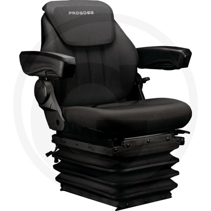 Proboss AS2480 luchtgeveerde zitting stof 480 mm