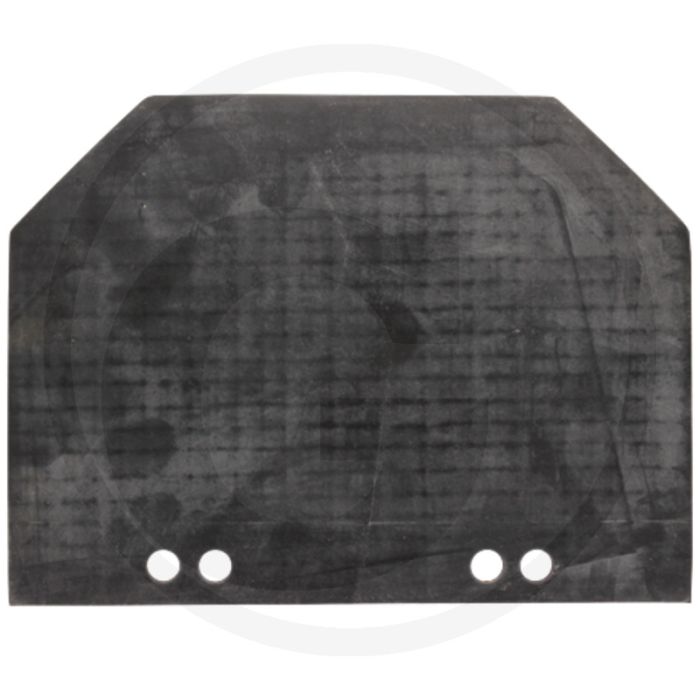 Spatlap 200 x 150 x 3 mm rubber