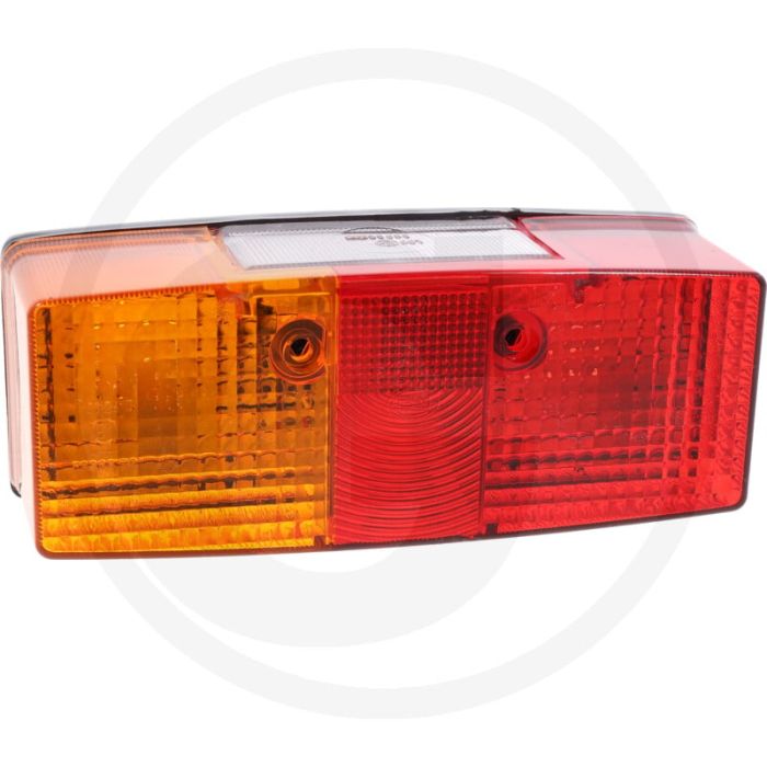 Feu arrière gauche 12 V, rectangulaire