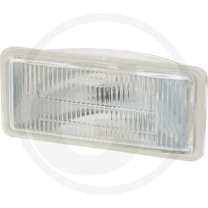 Werklamp 12V hoekig voor incl. lamp