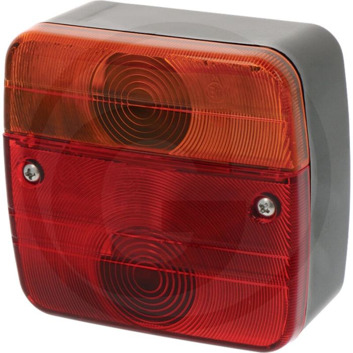 Feu arrière gauche 12 V, rectangulaire