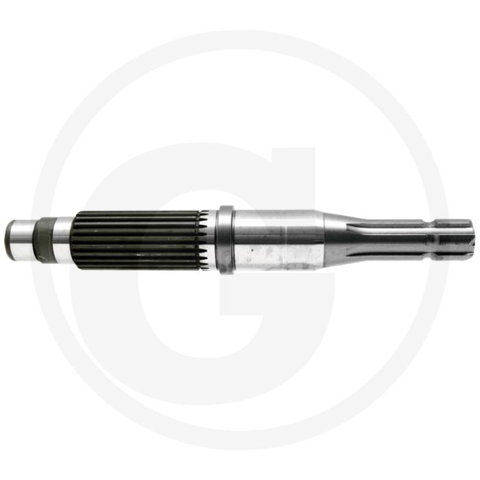 Aftakas-eindstuk 1 3/8", 6 groeven, 380 mm