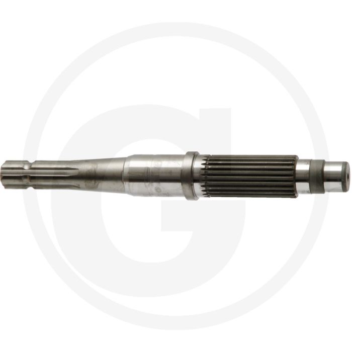 Aftakas-eindstuk 1 3/8", 6 groeven, 415 mm