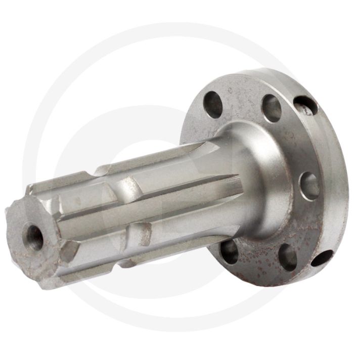 Aftakas-eindstuk 1 3/4", 6 splines
