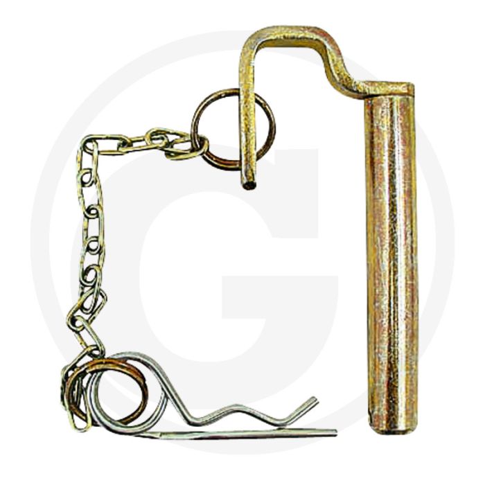 Pen (met ketting en borgclip,  voor topstang,  Ø 19 mm)