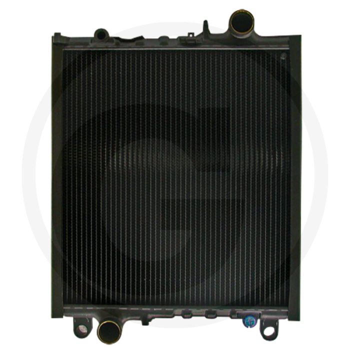 Radiateur aluminium/koper met frame