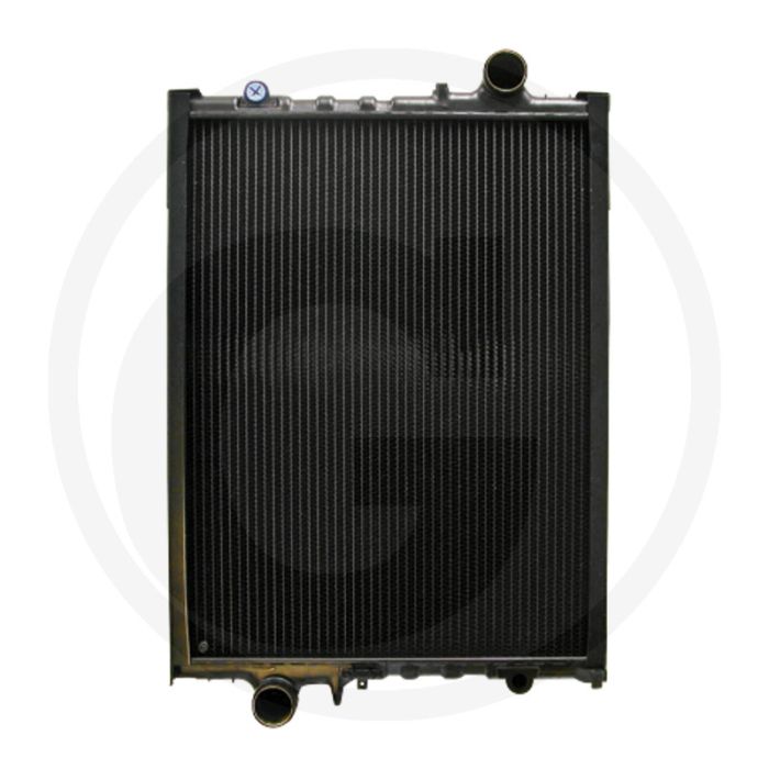Radiateur aluminium/koper met frame