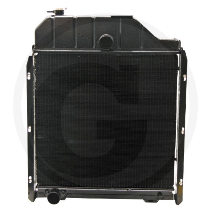 Radiateur koper/messing, gesoldeerd