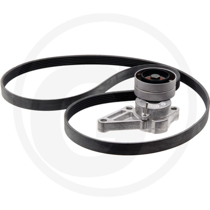 Ina Multiriem-set 6-ribs riem 1718 mm inclusief riemspanner