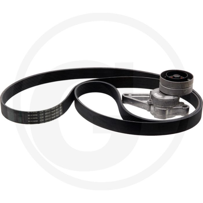 Ina Multiriem-set 8-ribs riem 2140 mm