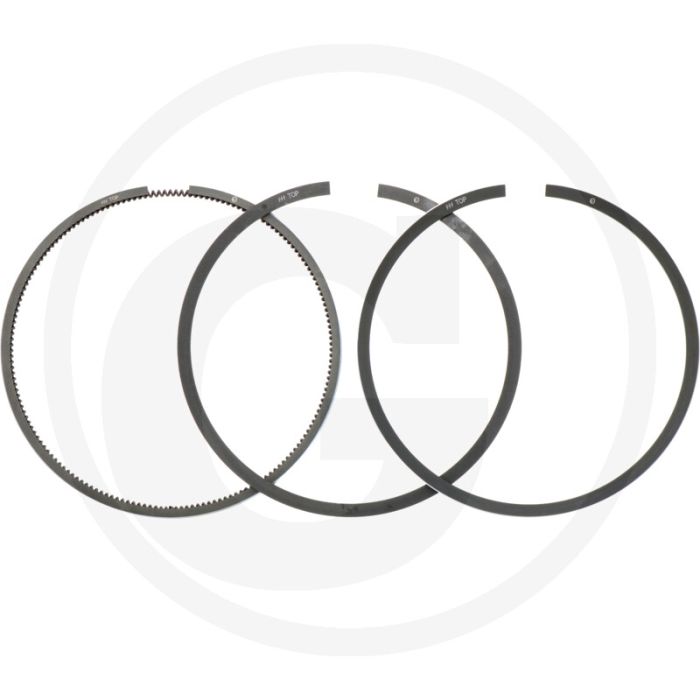 Ks Zuigerverenset (3 veren, Ø: 105 mm,  3 mm (trapeziumring)2 mm / 4 mm)