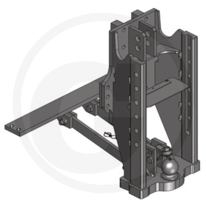 Châssis d'attelage Scharmüller MB-Trac BR 442 1100 76-84