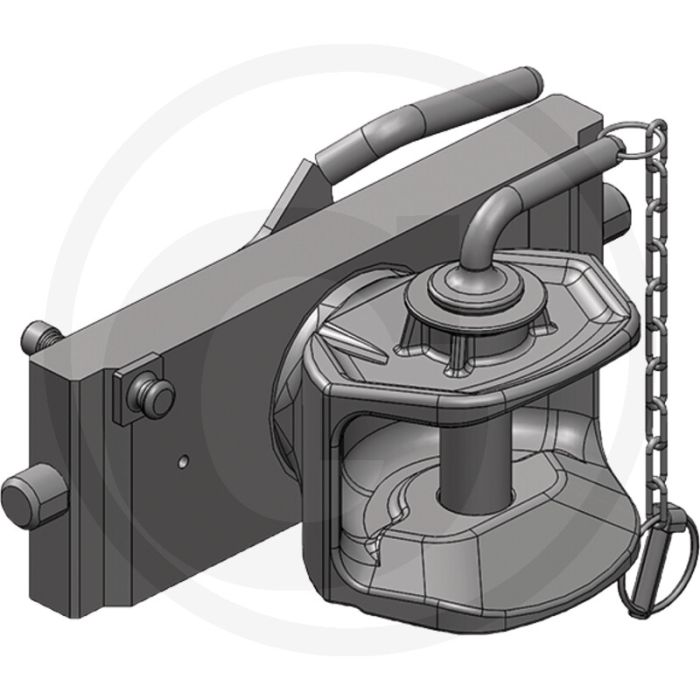 Scharmüller Binnenwerk handmatig, 330 mm railbreedte