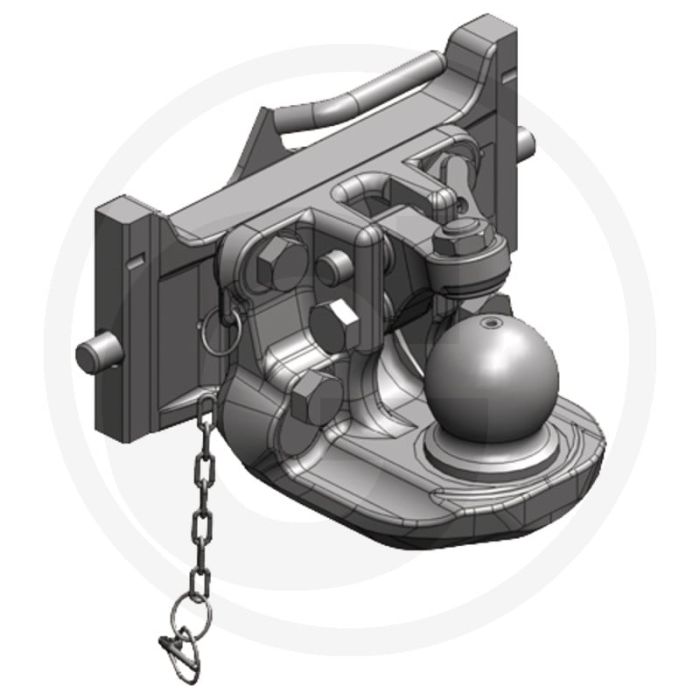 Scharmüller Binnenwerk K80 handmatig 3000 kg zwart Scharmüller Binnenwerk K80 handmatig 3000 kg zwart