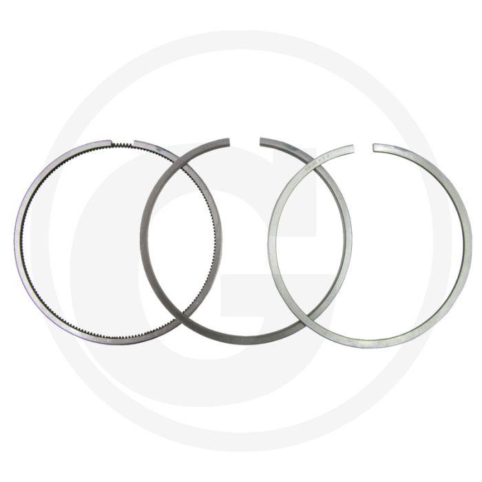 Zuigerverenset (3 veren, Ø: 100 mm,  3 mm (trapeziumring) / 2,4 mm / 4,75 mm)