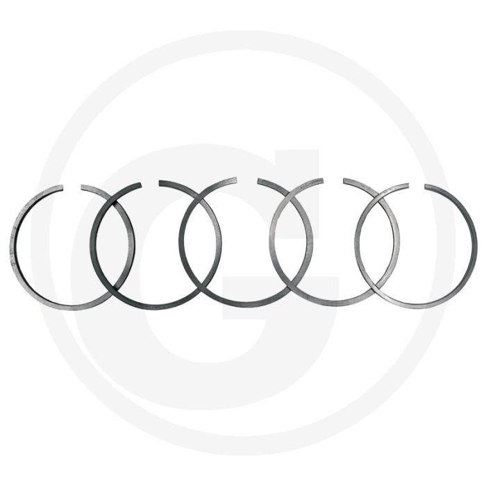 Zuigerverenset (5 veren, Ø: 87,31 mm,  2,4 mm / 2,4 mm / 2,4 mm / 4,75 mm / 4,75 mm)