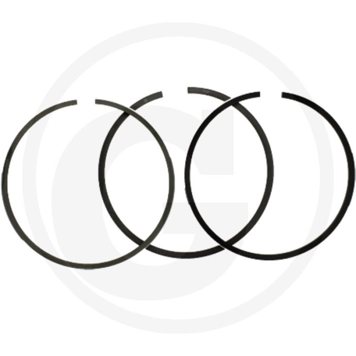 Zuigerverenset (3 veren, Ø: 108 mm,  2,5 mm / 2,5 mm / 4 mm)