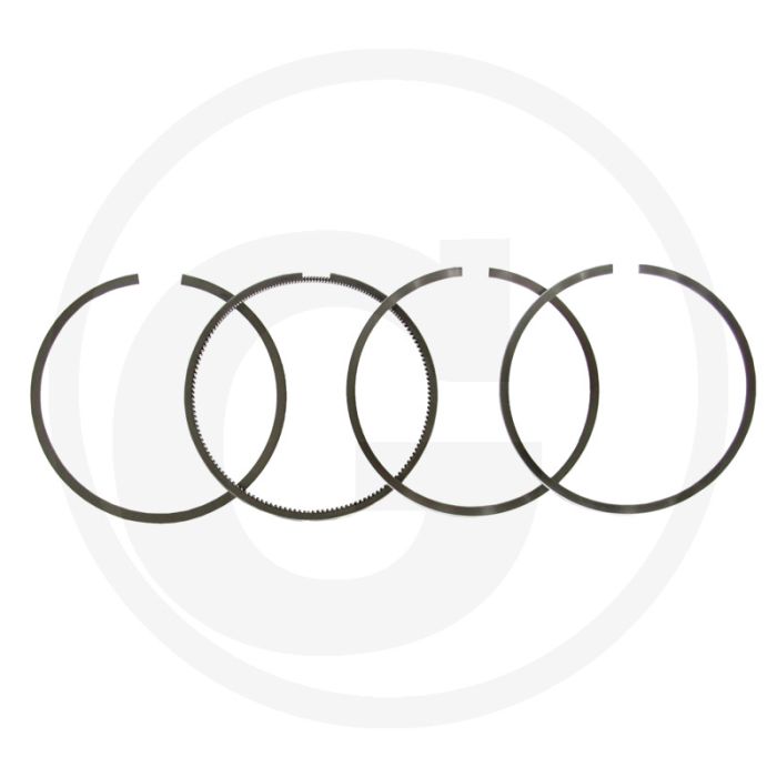 Zuigerverenset (4 ringen, Ø: 100 mm,  2,75 mm (trapeziumvormige ring) / 2 mm / 2 mm / 4 mm)