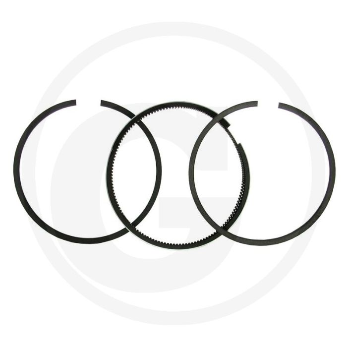 Zuigerverenset (3 veren, Ø: 102 mm,  3 mm (trapeziumring) / 2,4 mm / 5 mm)