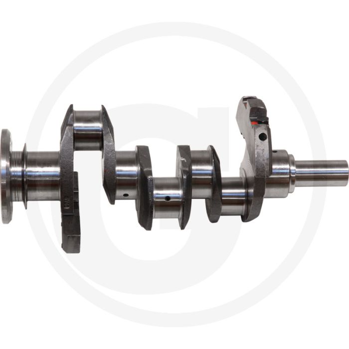 Vilebrequin 3 cylindres (standard, ancienne version, avec cordon d'étanchéité à l'arrière, forgé)