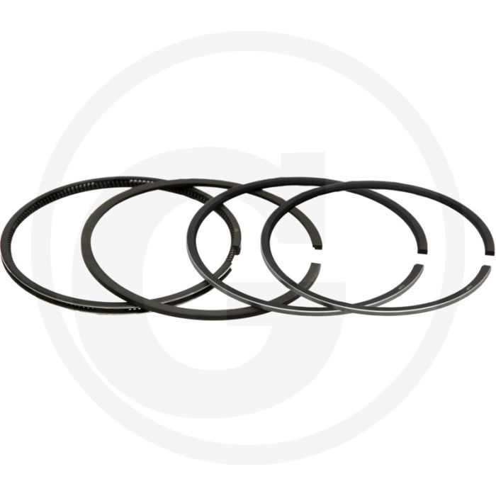 Zuigerverenset (4 ringen, Ø: 100 mm,  2,5 mm (rechthoekige ring) / 2,5 mm / 2,5 mm / 4 mm)