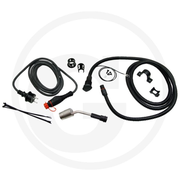 Préchauffeur de moteur Calix complet, raccord à sertir Ø 30 mm