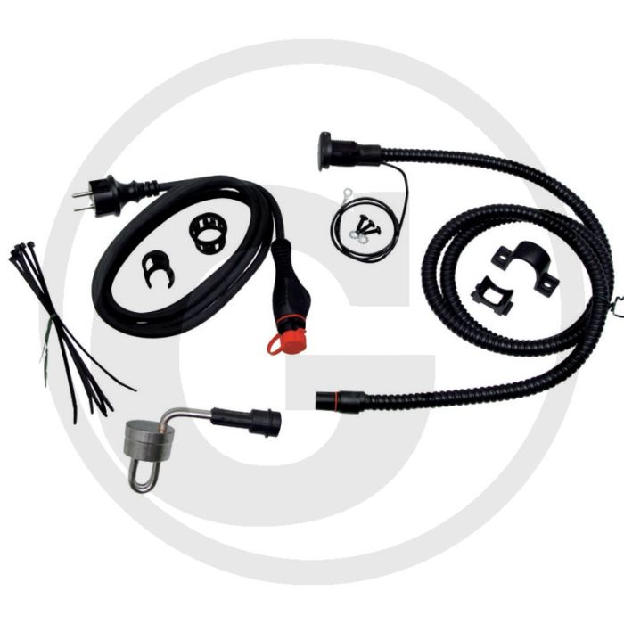 Calix Motorvoorverwarmer compl. Ø 40 mm persfitting