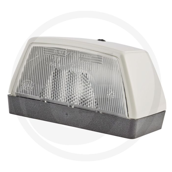 Hella Kentekenverlichting 12/24V grijs