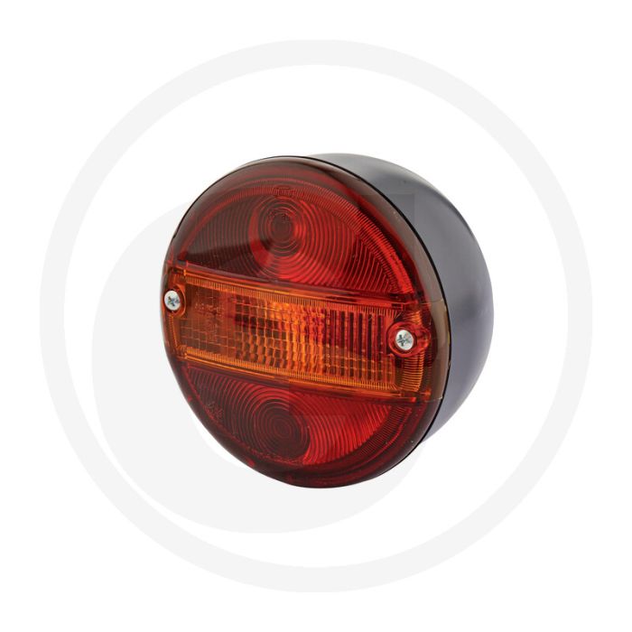 Hella Achterlicht 12/24V rond Ø140 mm links/rechts Hella Achterlicht 12/24V rond Ø140 mm links/rechts