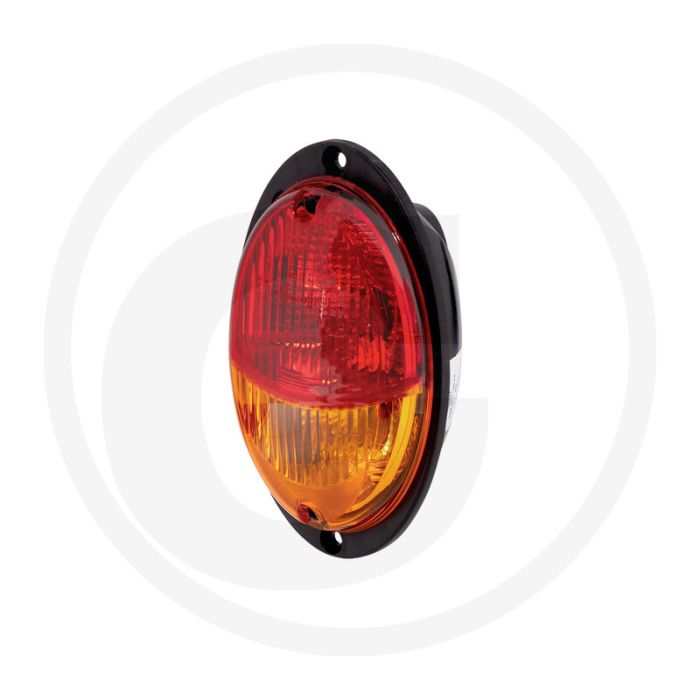 Hella Achterlicht 12V rechts ovaal inclusief lamp