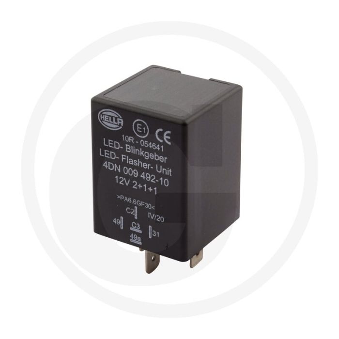 Relais de clignotants LED Hella (raccordé)