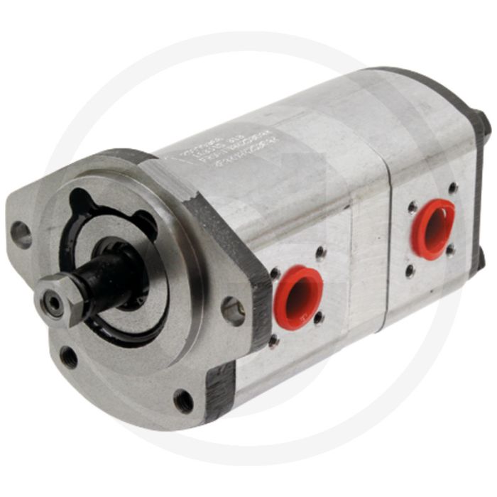 Double pompe 19 + 11 cm³/tour.