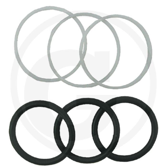 Kit d'étanchéité (pour la surface de bride de la vanne de commande rapportée SB7, avec joint torique et bague d'appui extérieure)