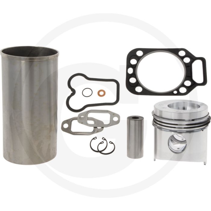 Motorreparatieset set bestaat uit 1, 2, 5, 6 en drijfstanglager