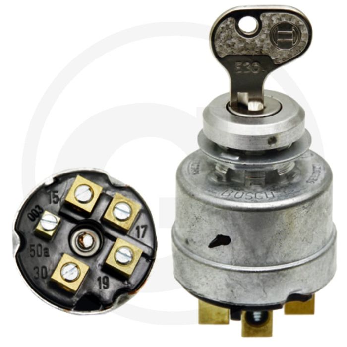 Bosch Gloei-startschakelaar E30 (met 2 sleutels) Bosch Gloei-startschakelaar E30 (met 2 sleutels)