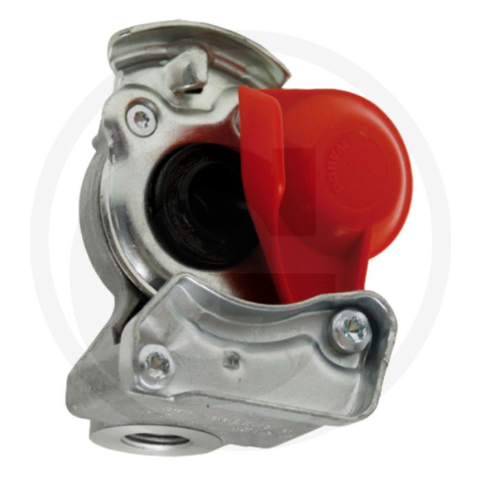 Wabco Luchtdrukkoppeling rood M16 x 1,5 toevoerleiding