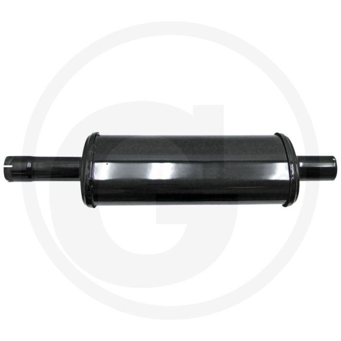 Uitlaatdemper lengte 910 mm, binnen-Ø 70 mm, uitlaat-Ø 73 mm